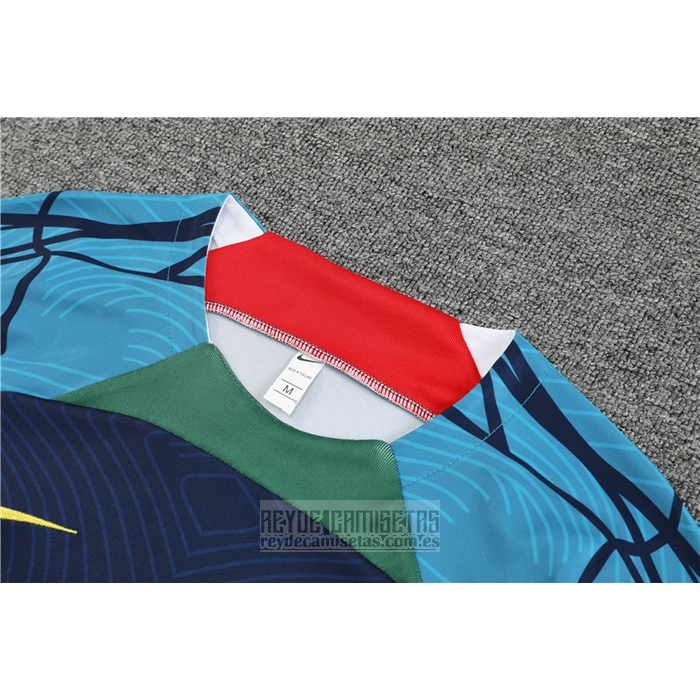 Chandal del Portugal Manga Corta 2022-2023 Azul - Pantalon Corto